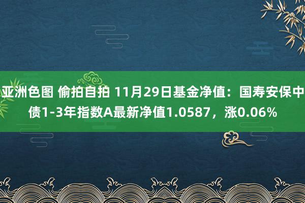 亚洲色图 偷拍自拍 11月29日基金净值：国寿安保中债1-3年指数A最新净值1.0587，涨0.06%