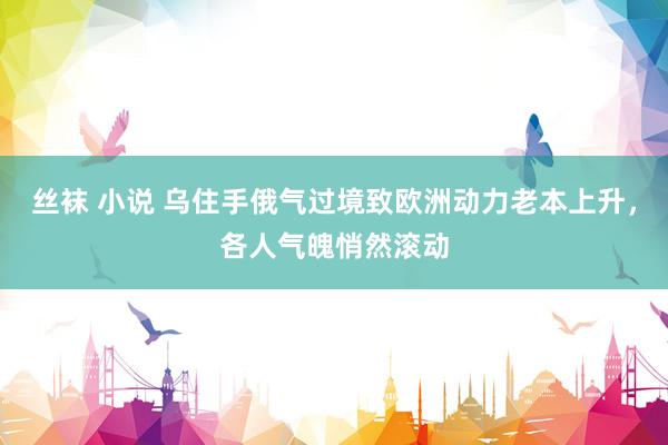 丝袜 小说 乌住手俄气过境致欧洲动力老本上升，各人气魄悄然滚动